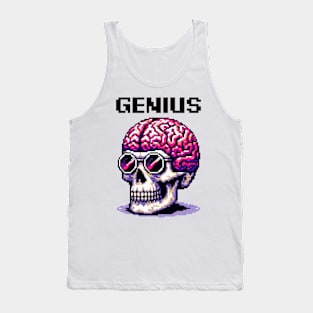 Genius Skull Tank Top